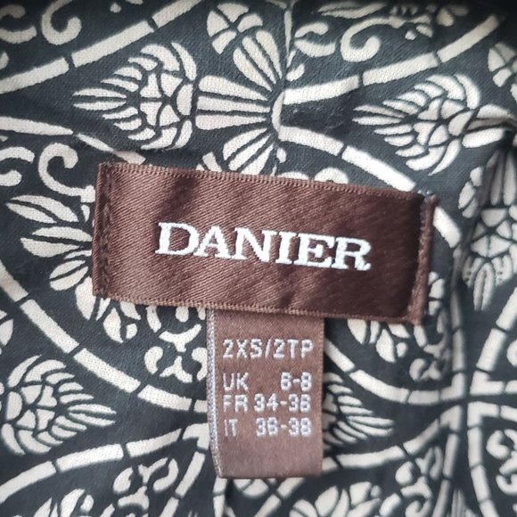 Brown leather bomber jacket - Picture 5 of 5